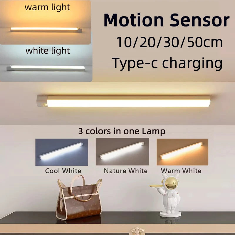 Motion Sensor Wireless LED Bar Light