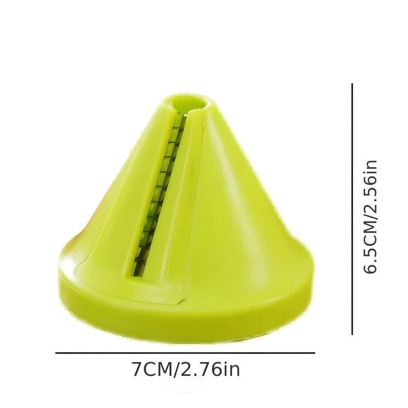 Rotating Vegetable Slicer & Peeler - detail view