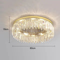 Round Crystal Ceiling Lamp