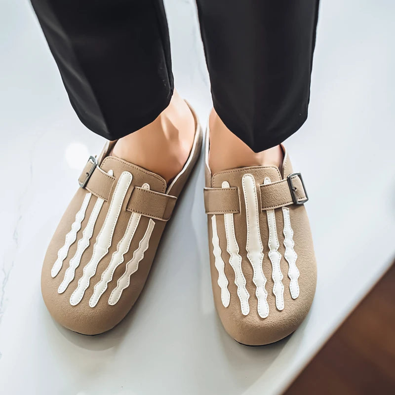 Men's Casual Half Slippers