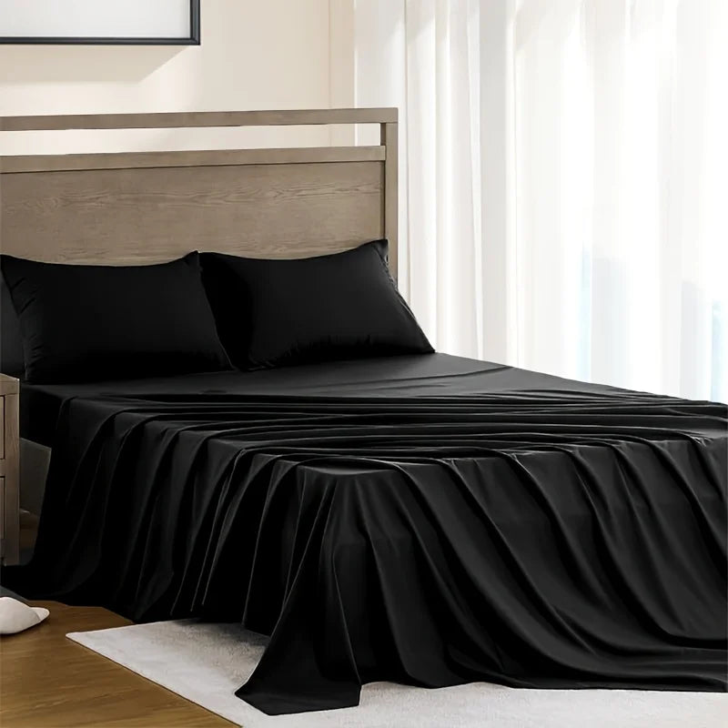 Ultra-Soft Microfiber Queen Sheet Set