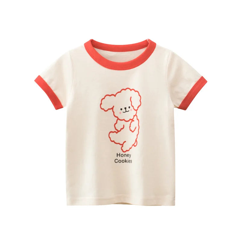 Kids' Printed Short-Sleeve T-Shirt - detail view