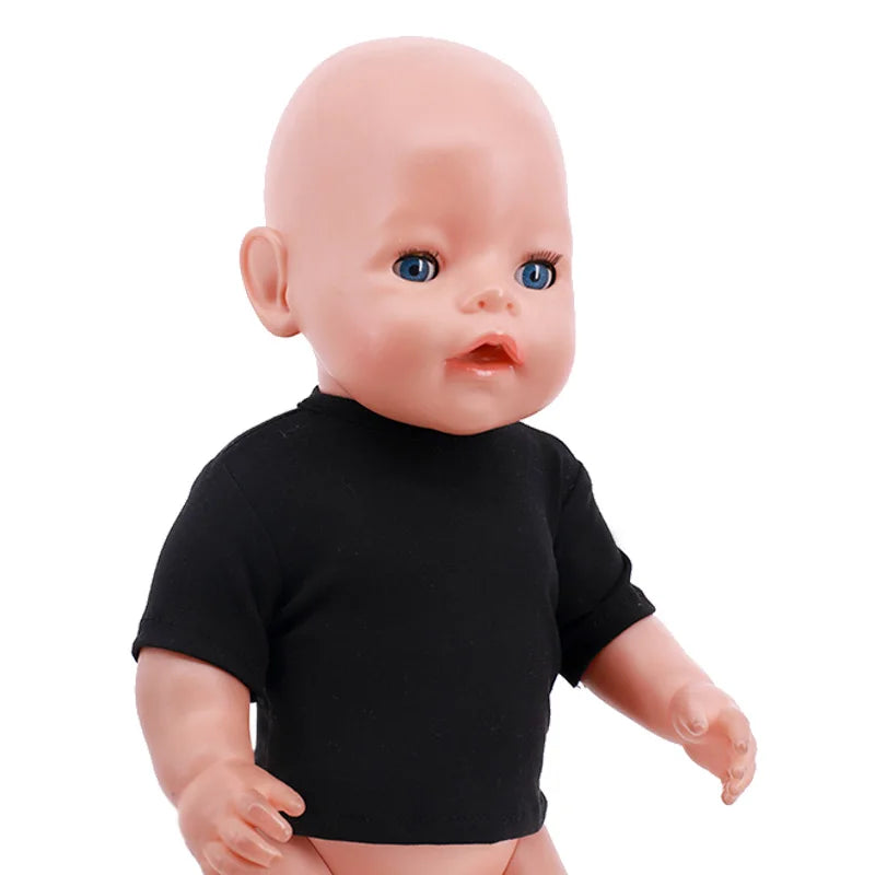 Doll T-Shirt Clothes for 16-18 Inch Dolls - detail view