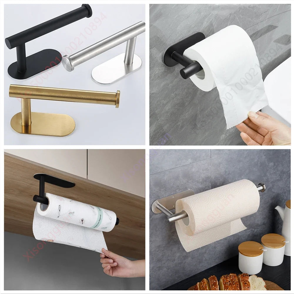 Adhesive Paper Towel Holder