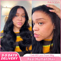 HD Lace Front Wig, Body Wave Brazilian Human Hair