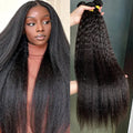 Kinky Straight Yaki Human Hair Bundles