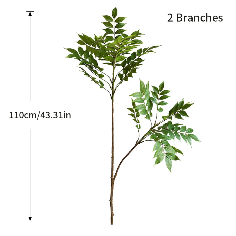 Large Artificial Ficus Tree Branch