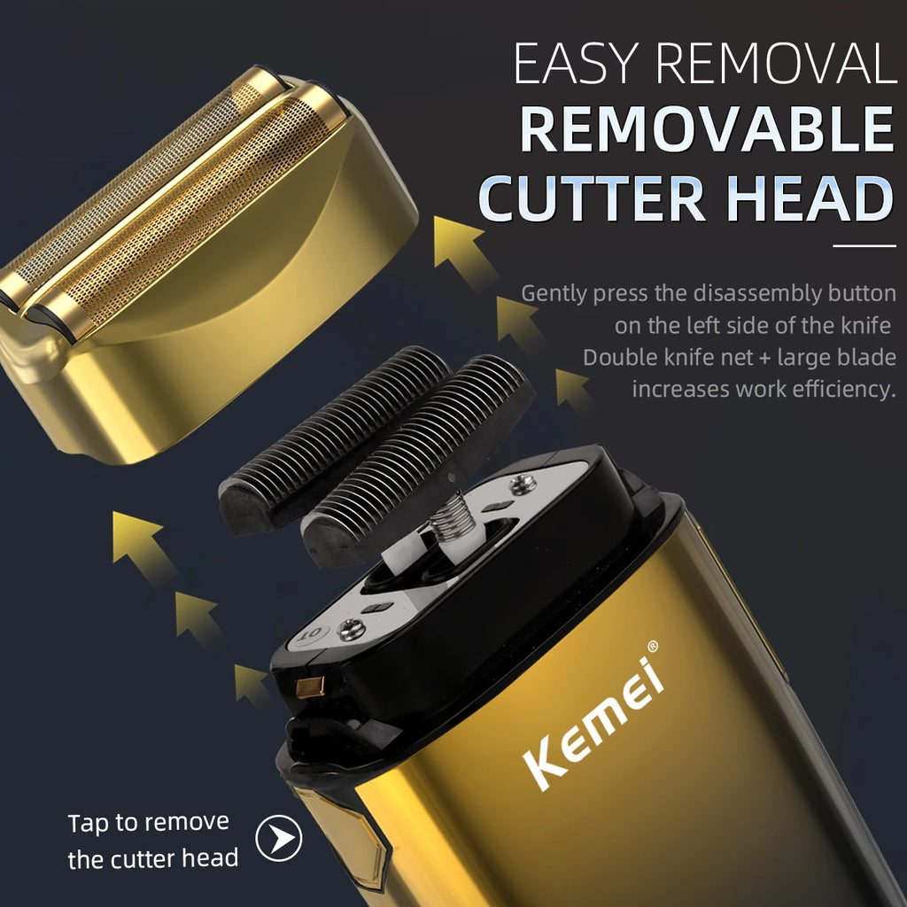 Rechargeable Electric Shaver for Men