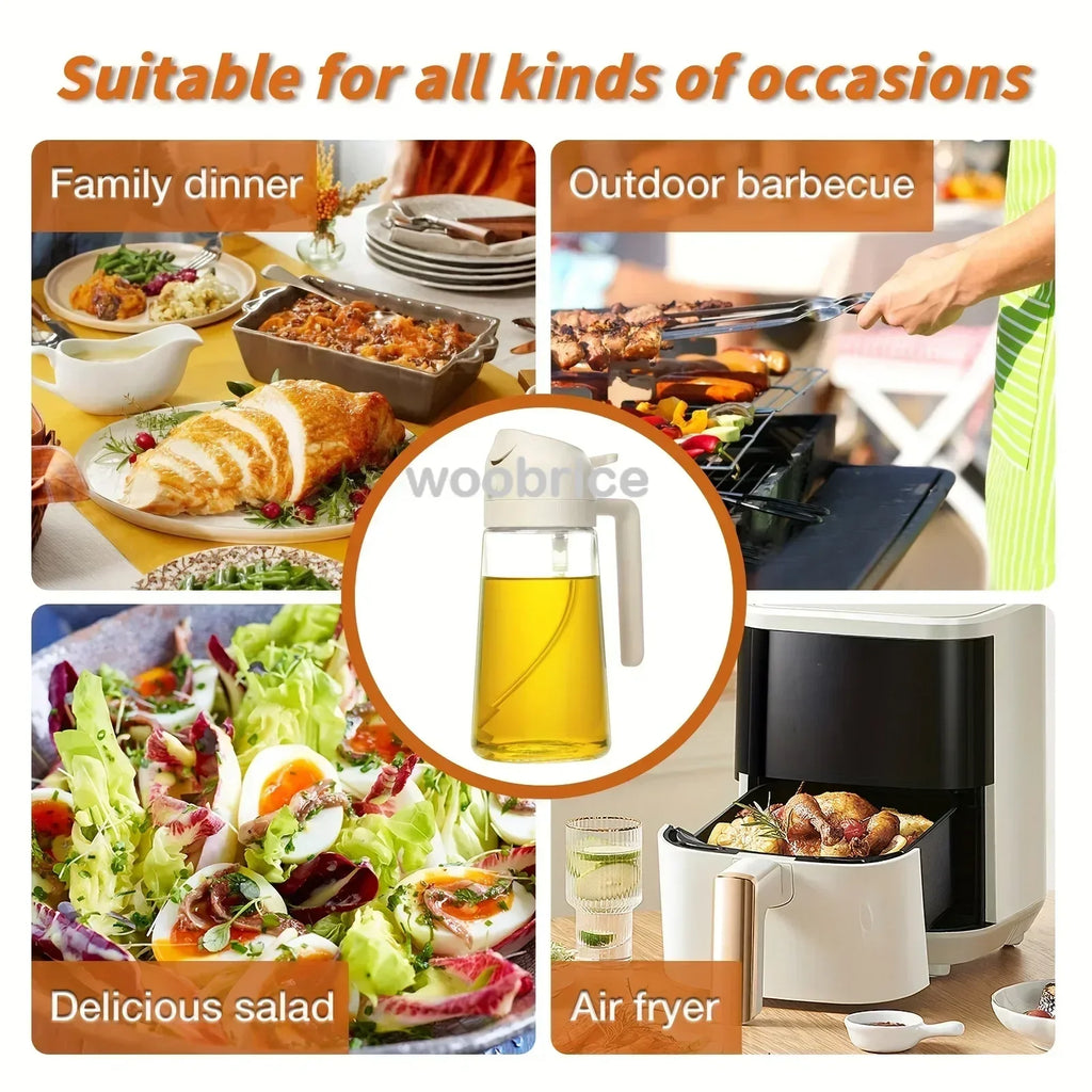2-in-1 Kitchen Oil Sprayer & Brush