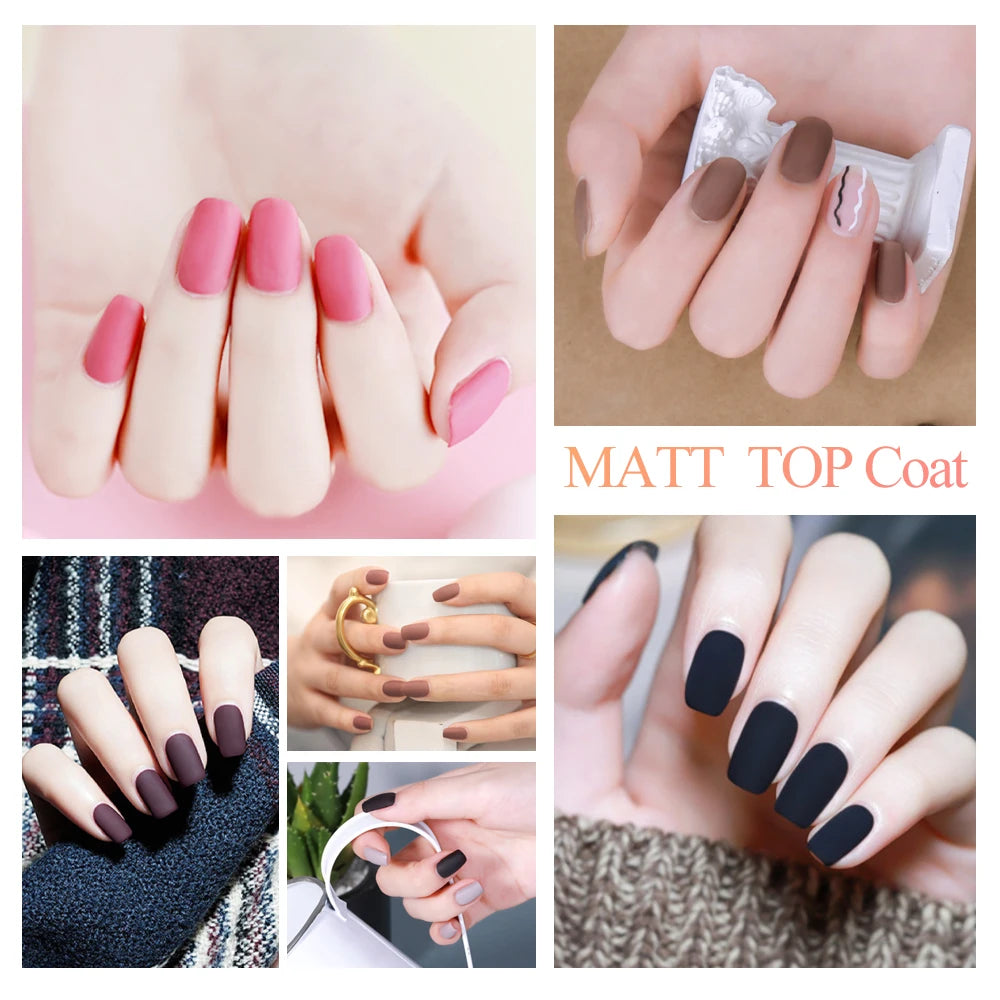 Nail Gel Polish Kit 21PCS 8ML Glitter Nails Art Gel Varnish for Beginner Manicure Salon & Home Professional Art DIY Supplies Set
