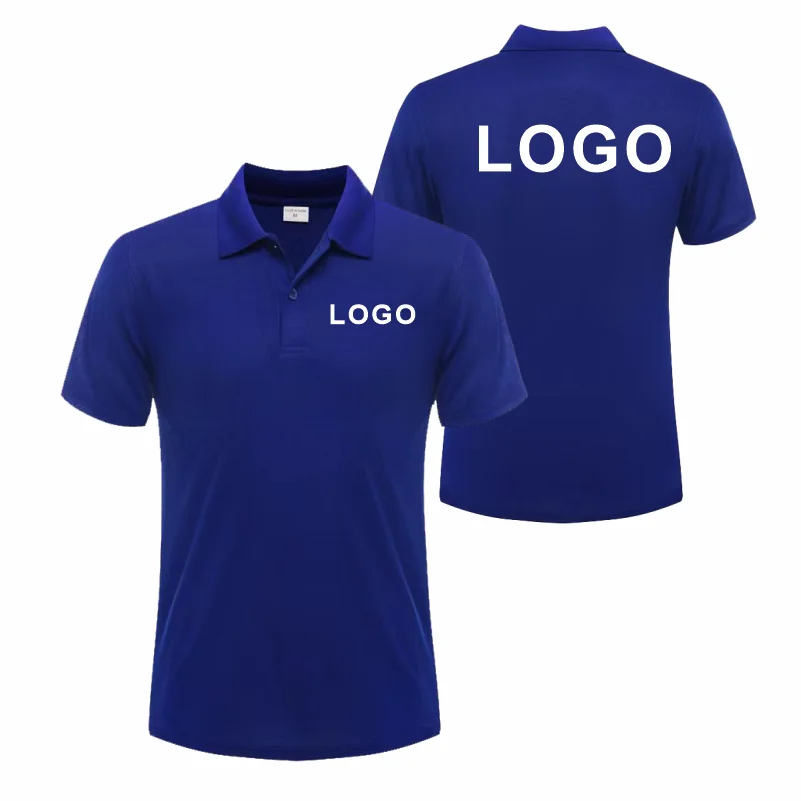 Custom Logo Breathable Polo Shirt