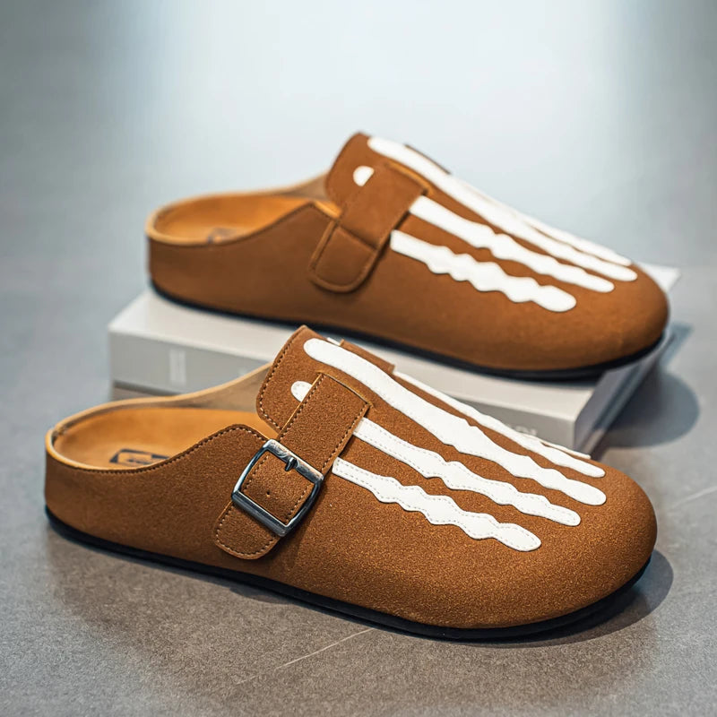 Men's Casual Half Slippers