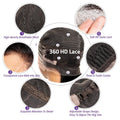 13x6 HD Transparent Lace Front Wig – Body Wave Human Hair, 220% Density, up to 40"