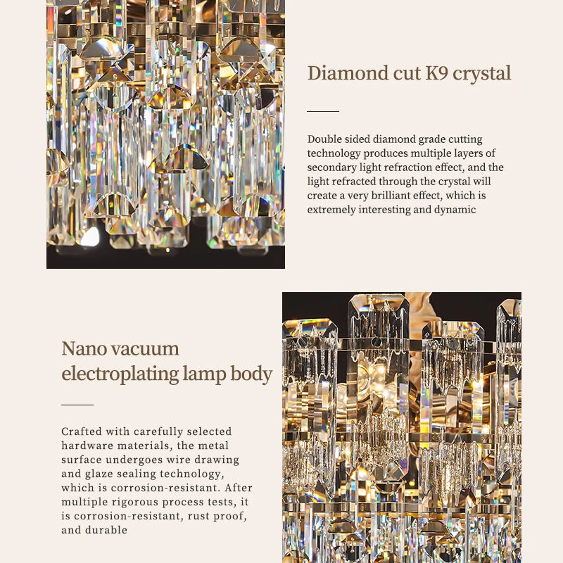 Loft Crystal Pendant Chandelier
