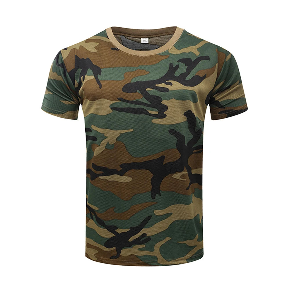 Men's Oversized Camouflage T-Shirt