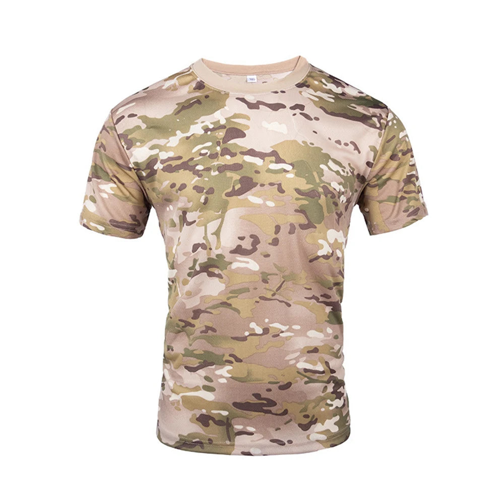 Men's Oversized Camouflage T-Shirt
