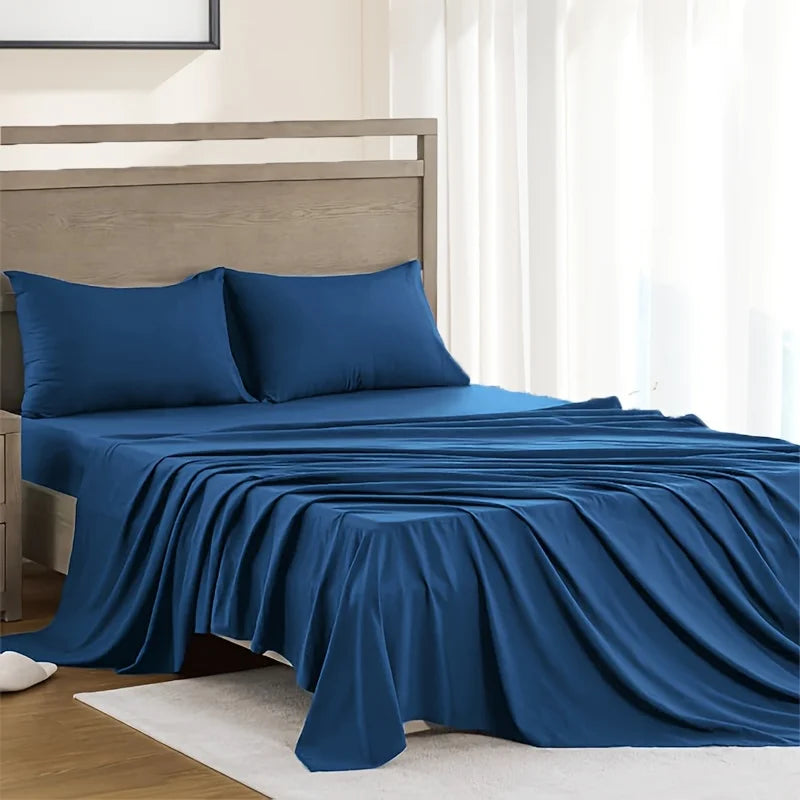 Ultra-Soft Microfiber Queen Sheet Set