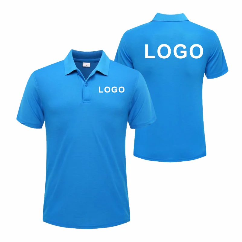 Custom Logo Breathable Polo Shirt