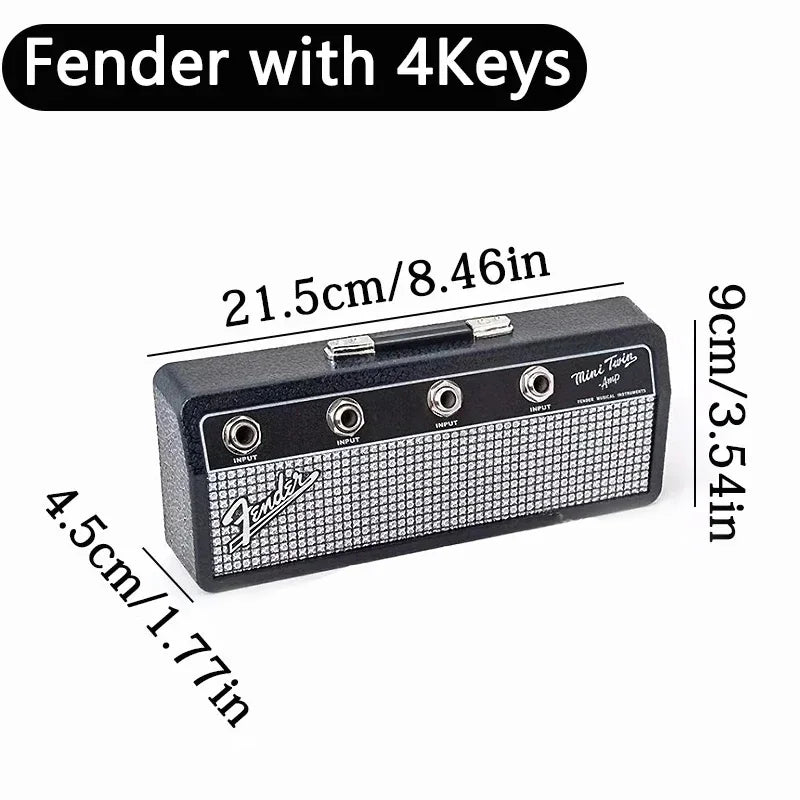 Retro Amp-Style Wall Key Holder