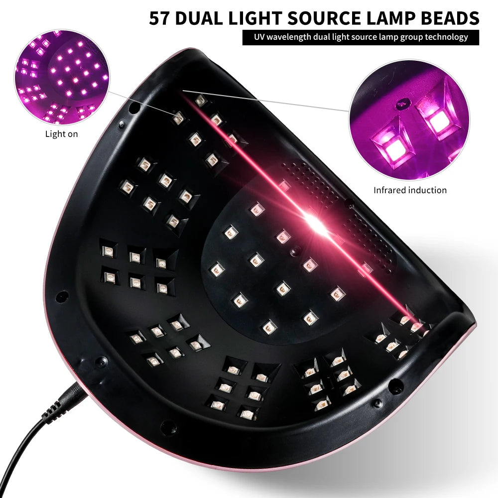 Professional 57-LED UV Nail Lamp - alternate view