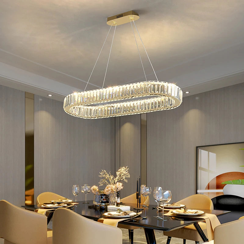 Luxury Crystal Pendant Chandelier