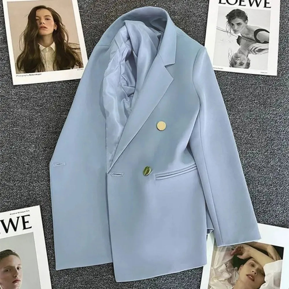Women's Double-Breasted Blazer - alternate view