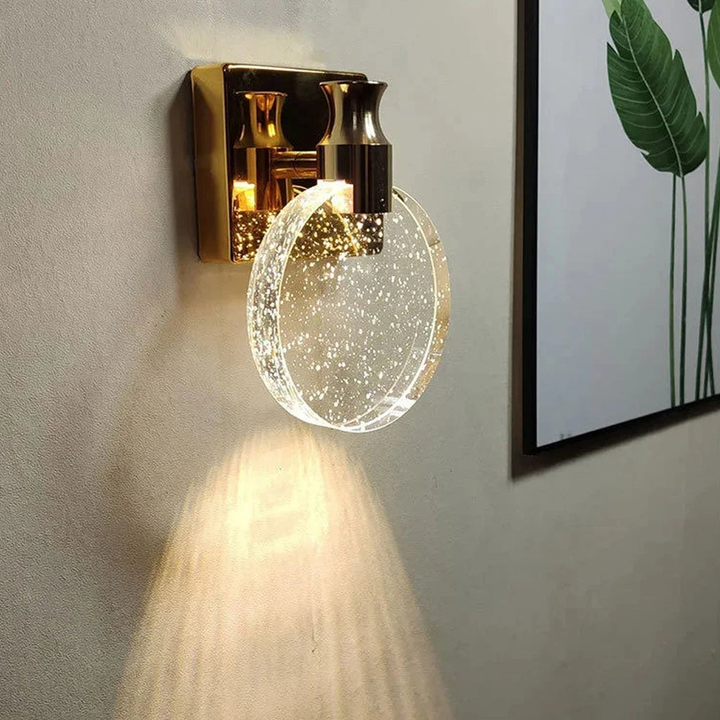 Crystal LED Wall Lamp