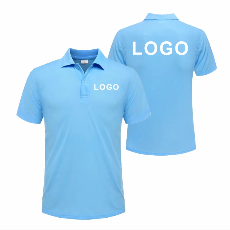 Custom Logo Breathable Polo Shirt