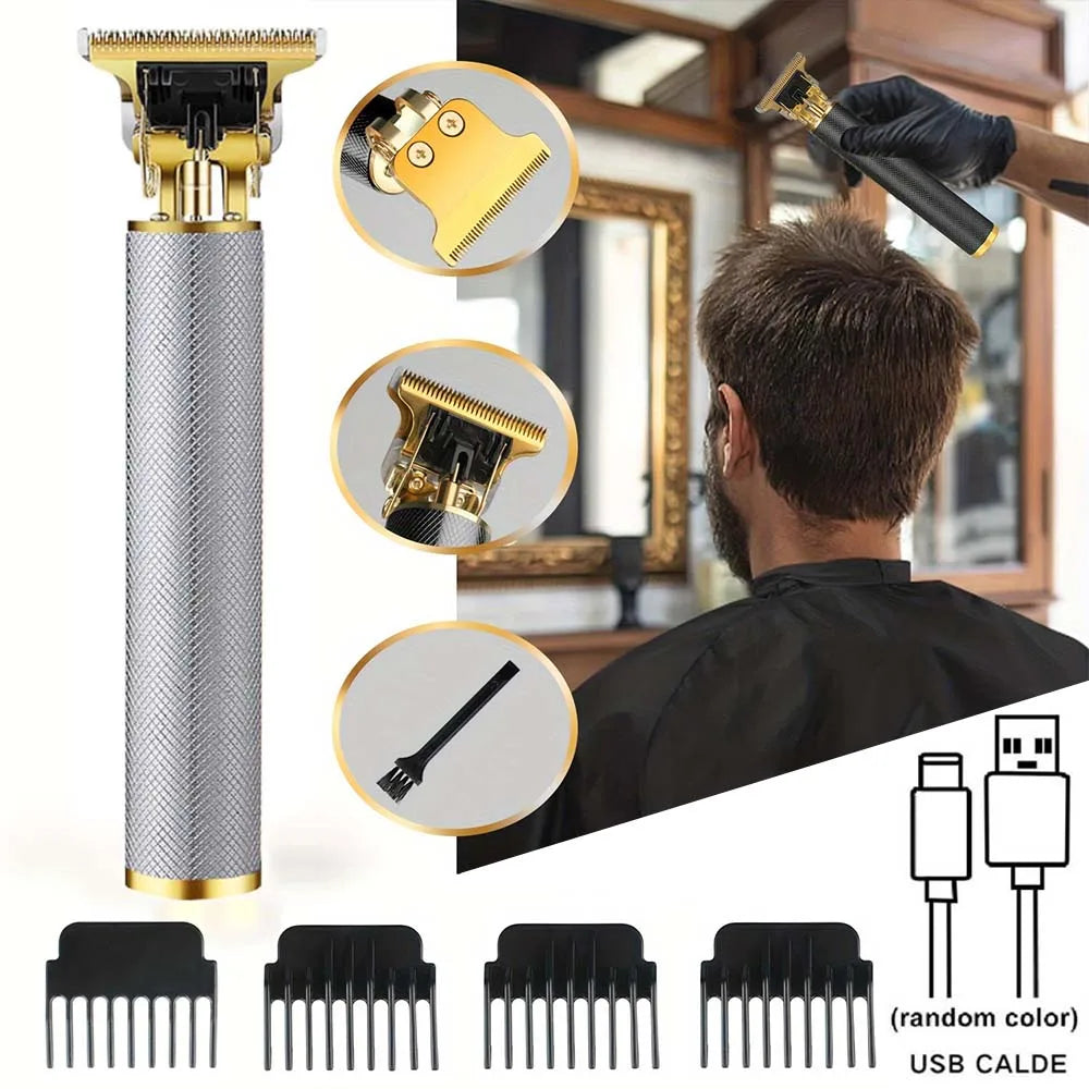 Rechargeable Hair Clipper & Trimmer Kit