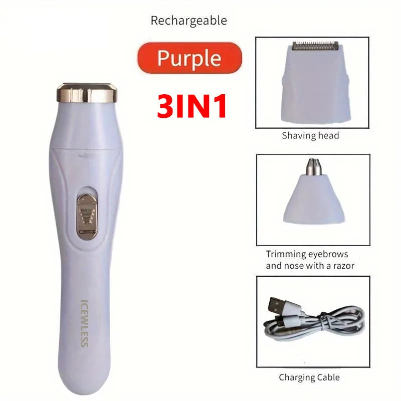 Waterproof Electric Body Hair Trimmer