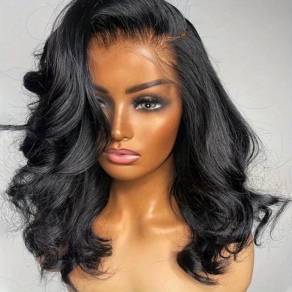 Brazilian Body Wave Bob Lace Front Wig