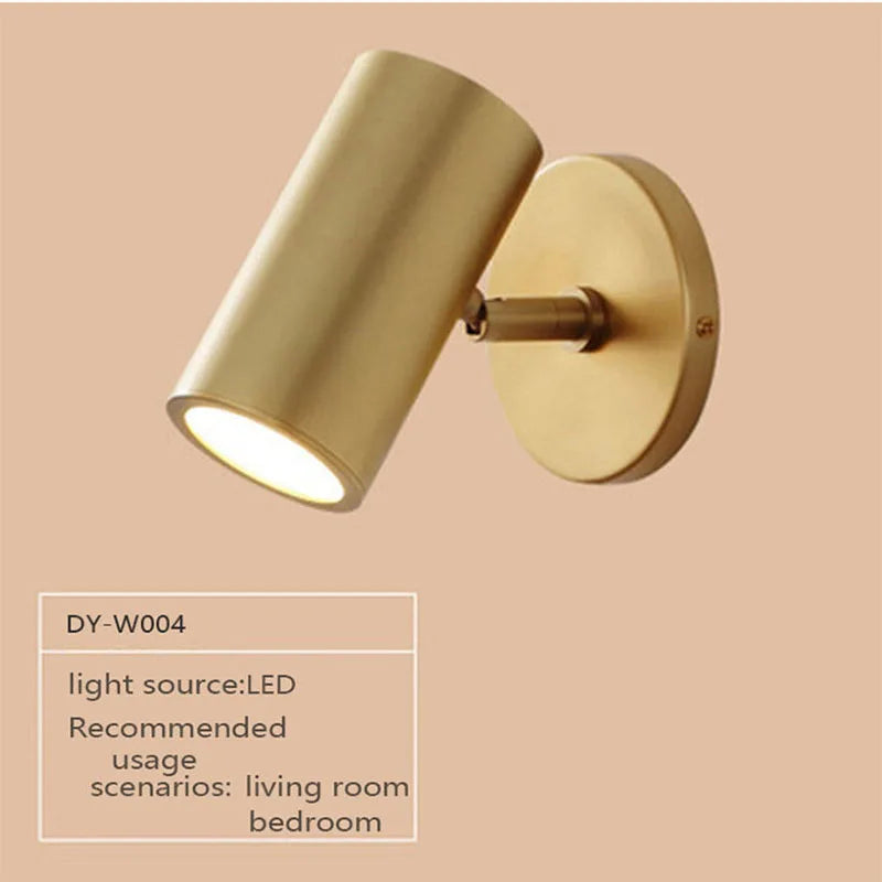 Modern Bedside Reading Wall Lamp - detail view