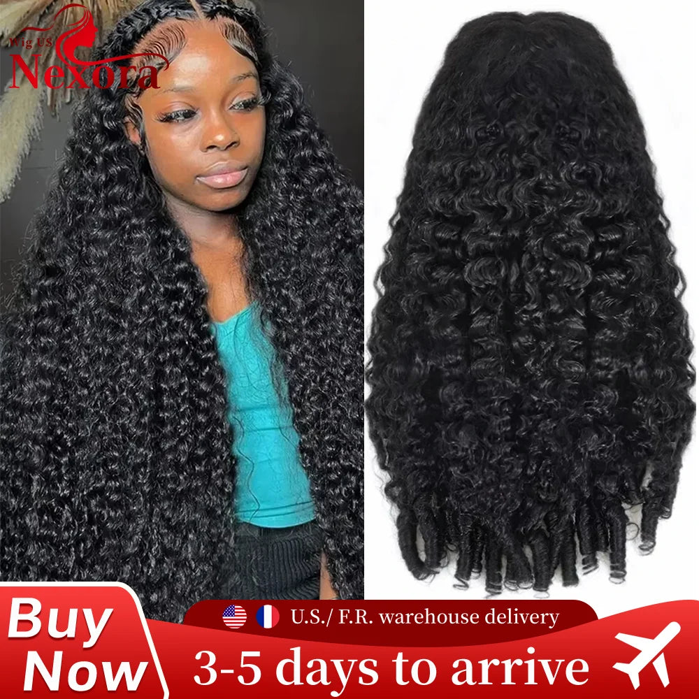 HD Lace Frontal Wig, Burmese Curly Human Hair