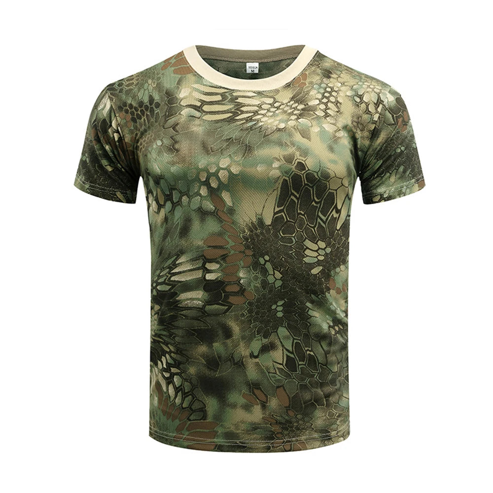 Men's Oversized Camouflage T-Shirt