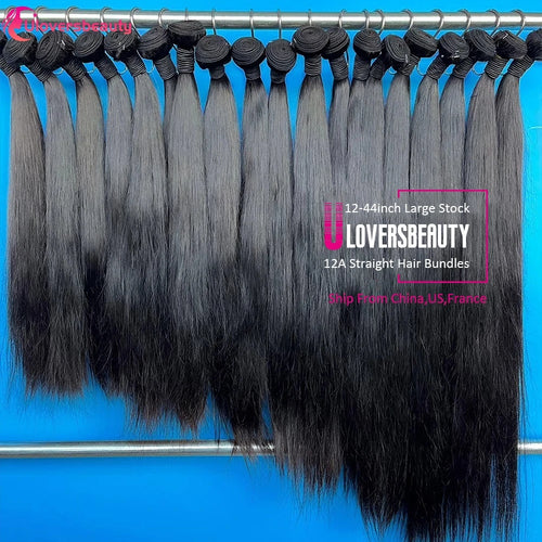 18-24 Inch Raw Straight Human Hair Bundles