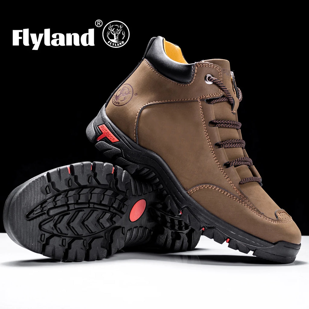 Men's Cowhide Leather Chukka Boots