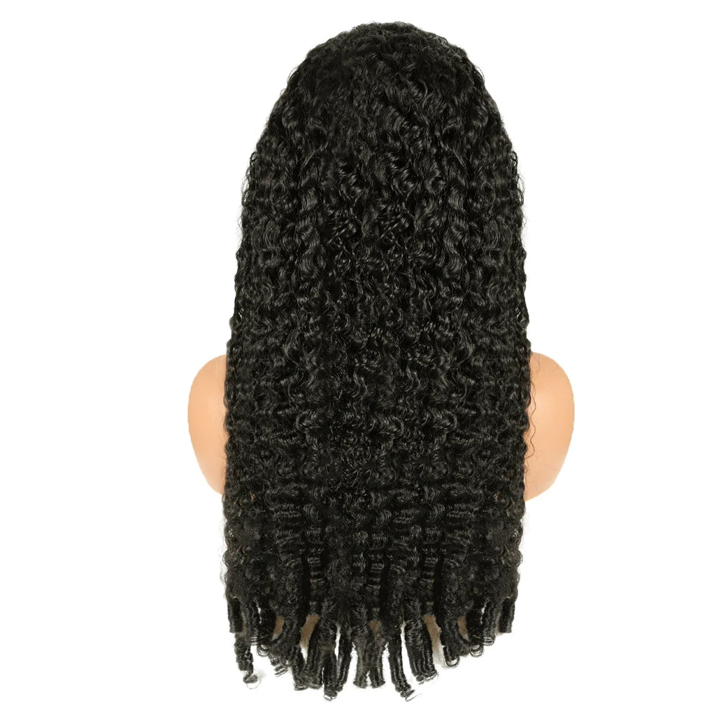 13x4/13x6 HD Lace Frontal Wig – Burmese Curly Human Hair, up to 40"