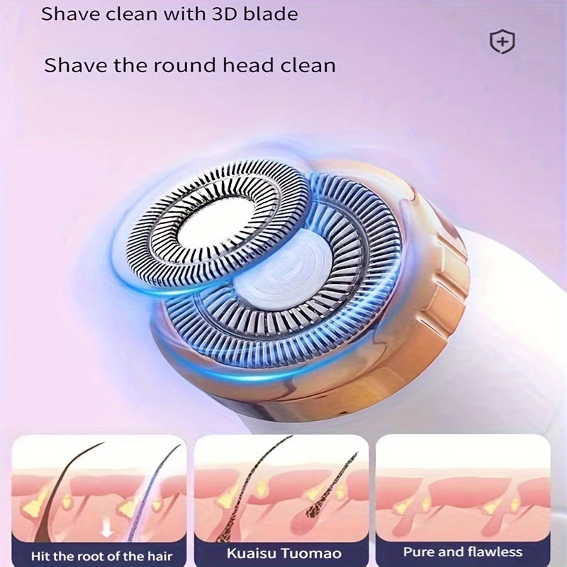 Waterproof Electric Body Hair Trimmer