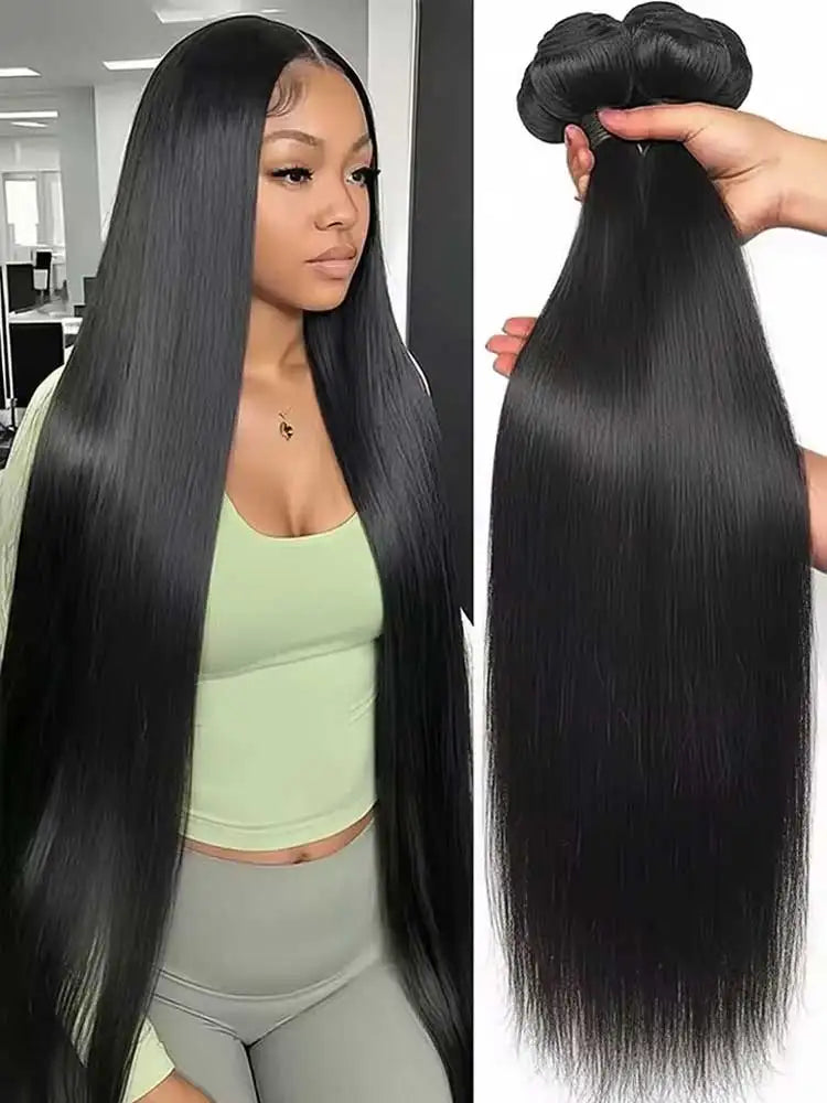 12A Brazilian Straight Human Hair Bundles