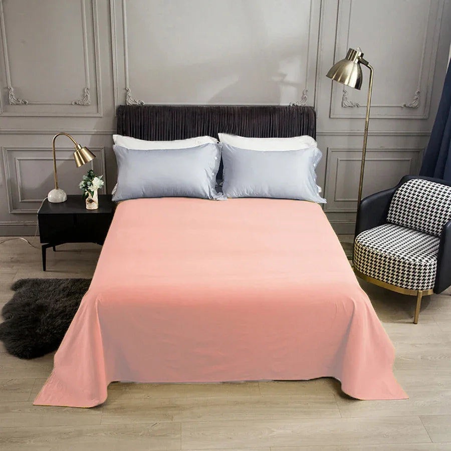 Pure Cotton Flat Bed Sheet