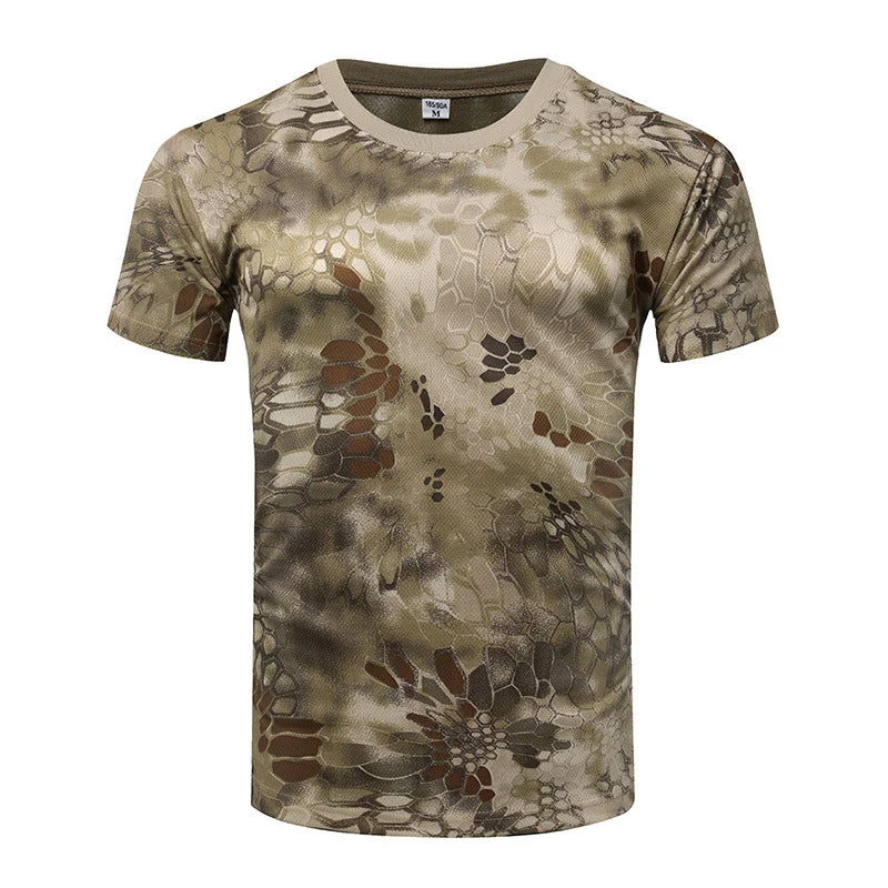 Men's Oversized Camouflage T-Shirt