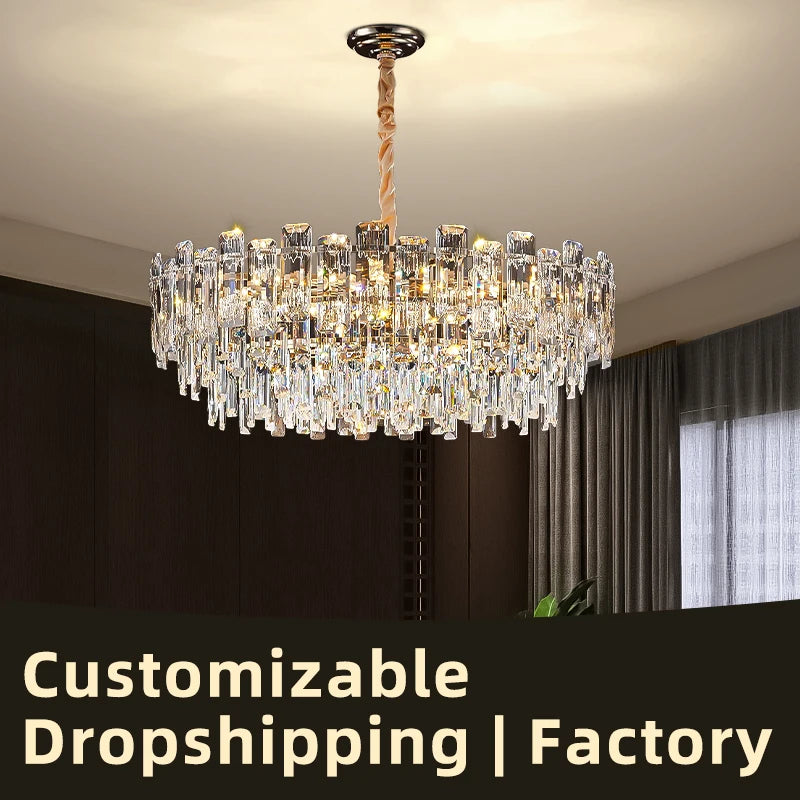 Loft Crystal Pendant Chandelier