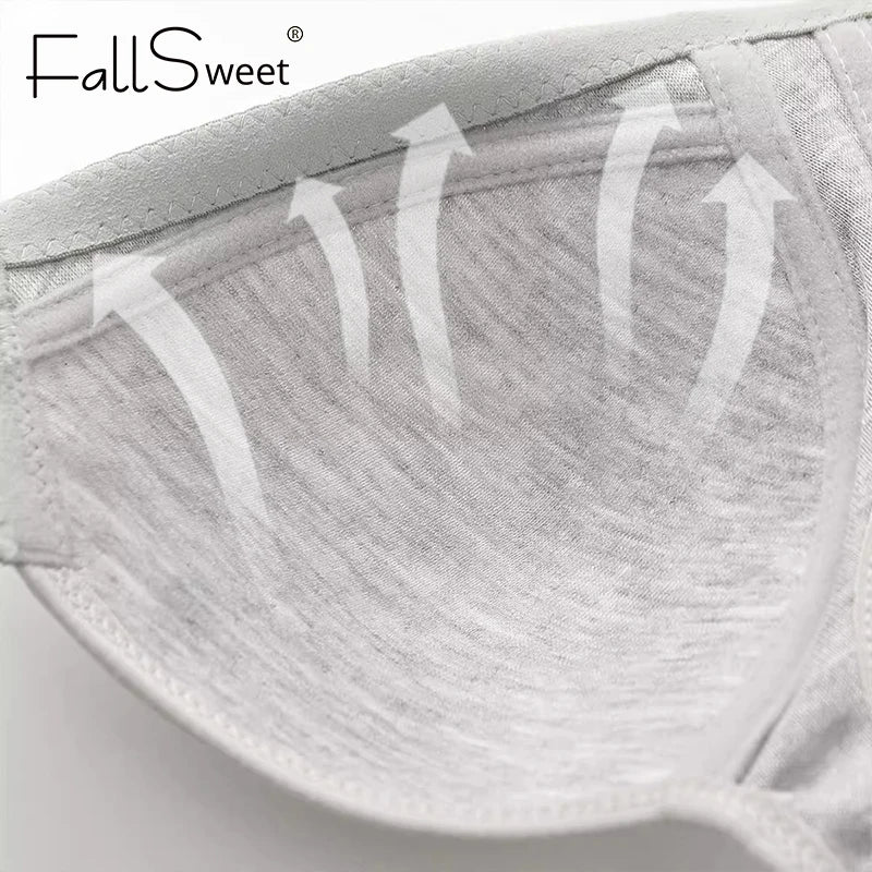 Seamless Front-Closure Push-Up Bra