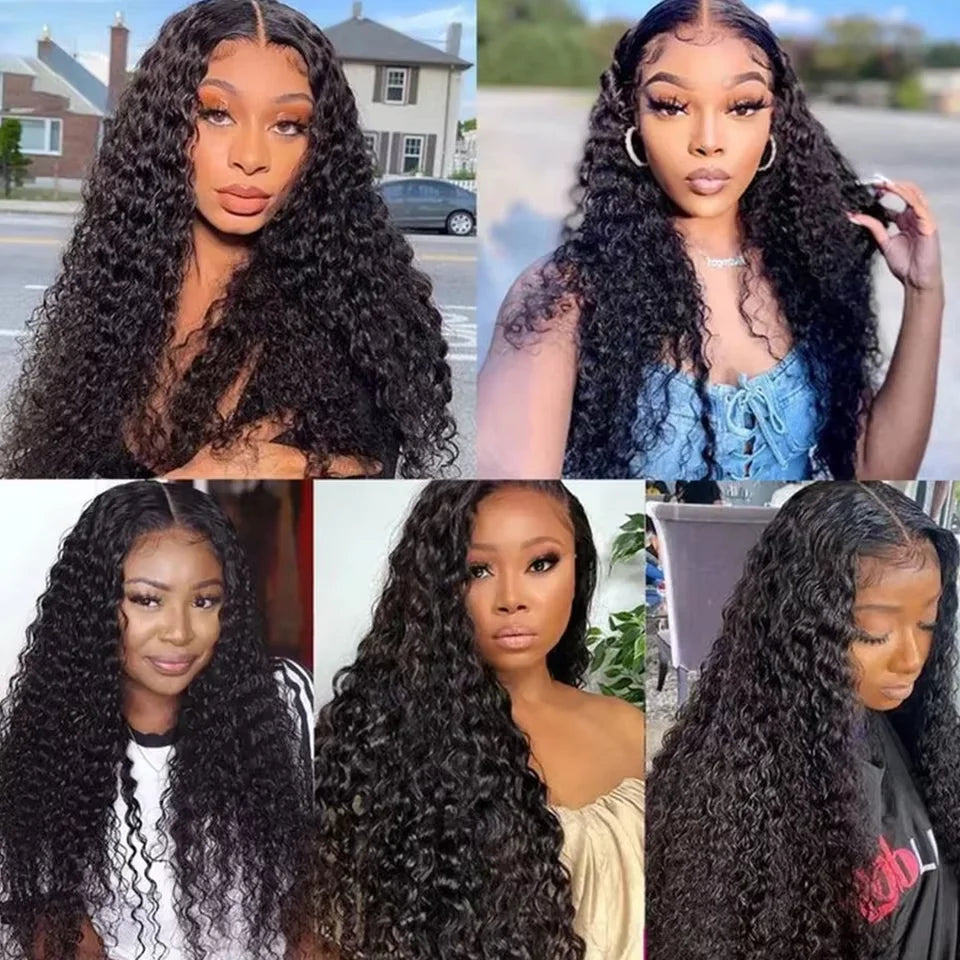 Deep Wave Human Hair Weave Bundles