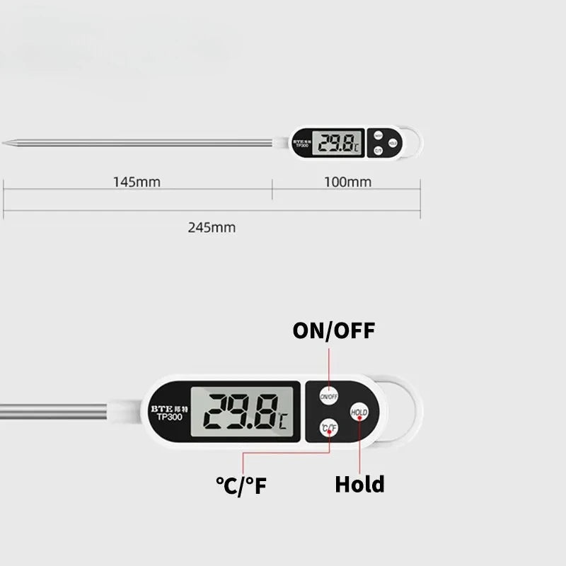 Digital Cooking Thermometer - detail view