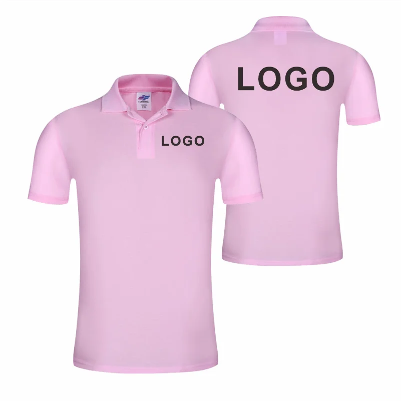 Custom Logo Breathable Polo Shirt