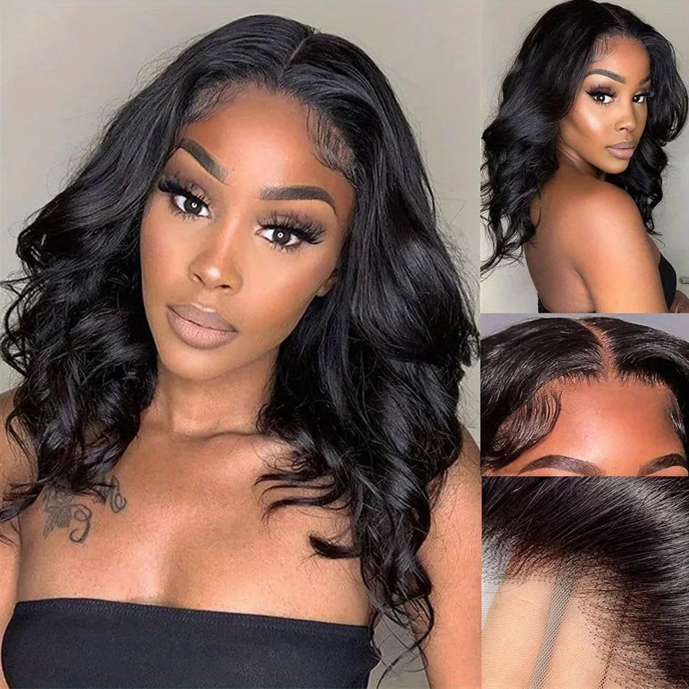 Brazilian Body Wave Bob Lace Front Wig - alternate view