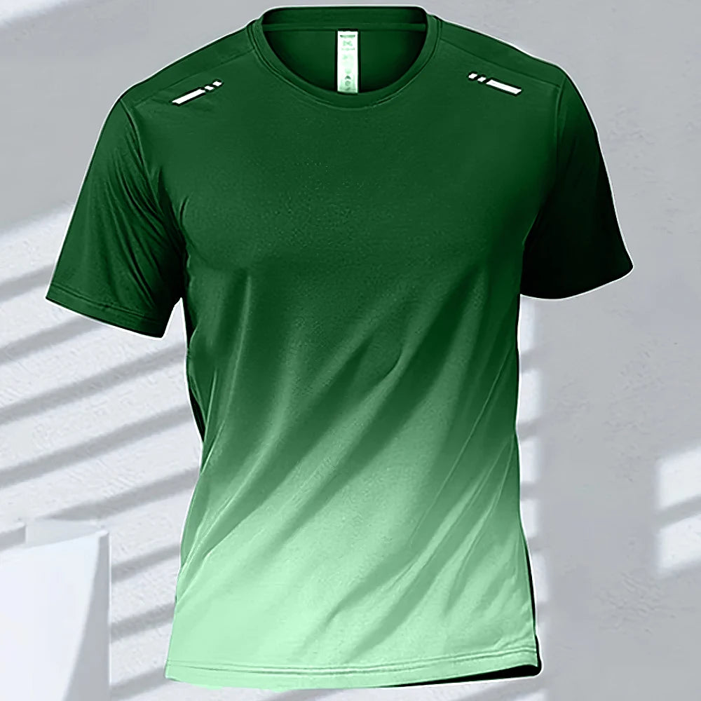 Men's Gradient Sports T-Shirt - detail view