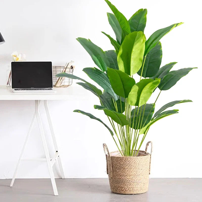 Large Artificial Tropical Palm Tree - alternate view