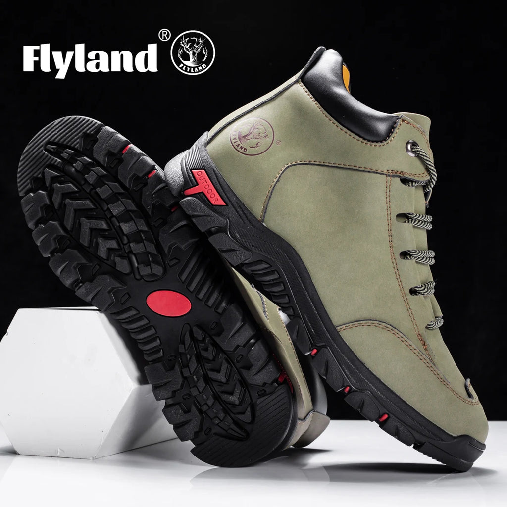 Men's Cowhide Leather Chukka Boots